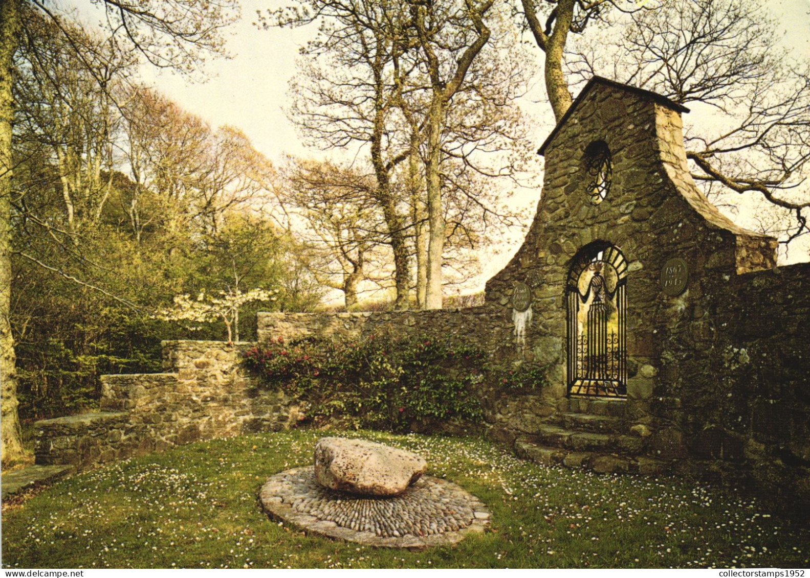 GWYNEDD, GRAVE OF DAVID LLOYD GEORGE, LLANYSTUMDWY, WALES, UNITED KINGDOM, POSTCARD - Gwynedd