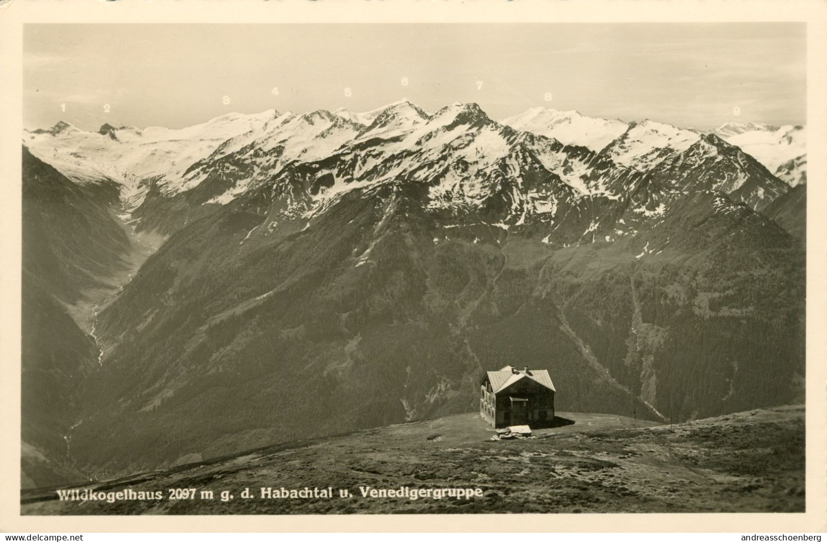 Wildkogelhaus Gegen Das Habachtal Und Venedigergruppe - Neukirchen Am Grossvenediger