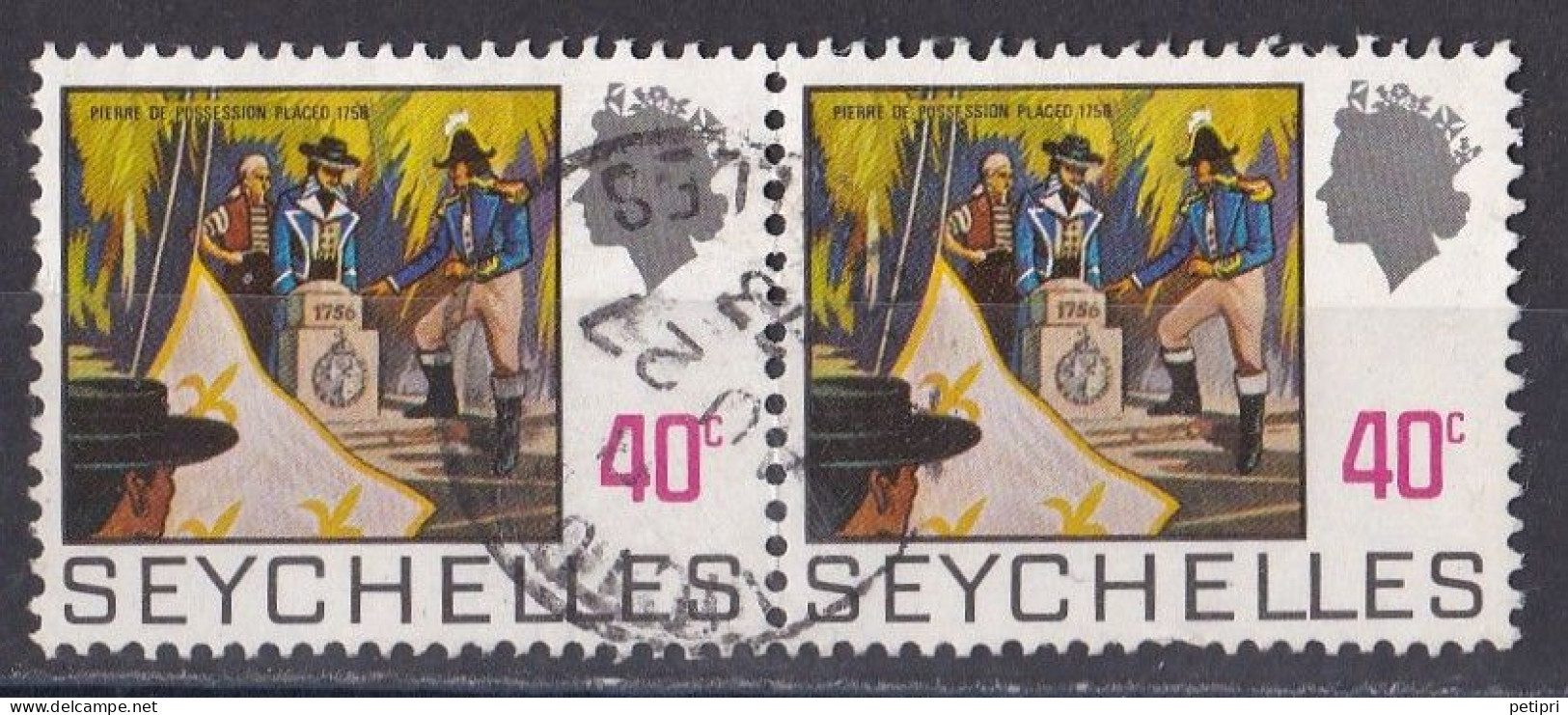 Seychelles   SG  N ° 268   Paire  Oblitérée - Seychelles (1976-...)