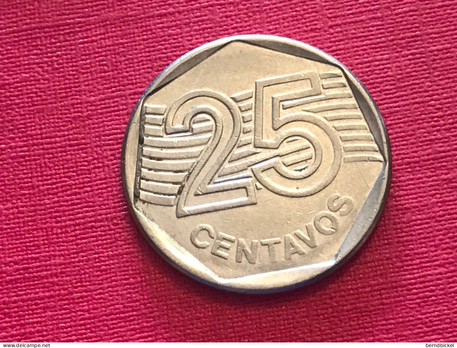 Münze Münzen Umlaufmünze Brasilien 25 Centavos 1995 - Brésil