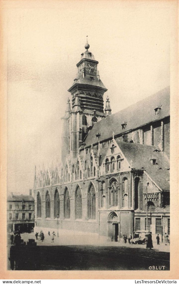 BELGIQUE - Bruxelles - Eglise De La Chapelle - Collection Des Laboratoires Lefranq - Carte Postale Ancienne - Monumenten, Gebouwen