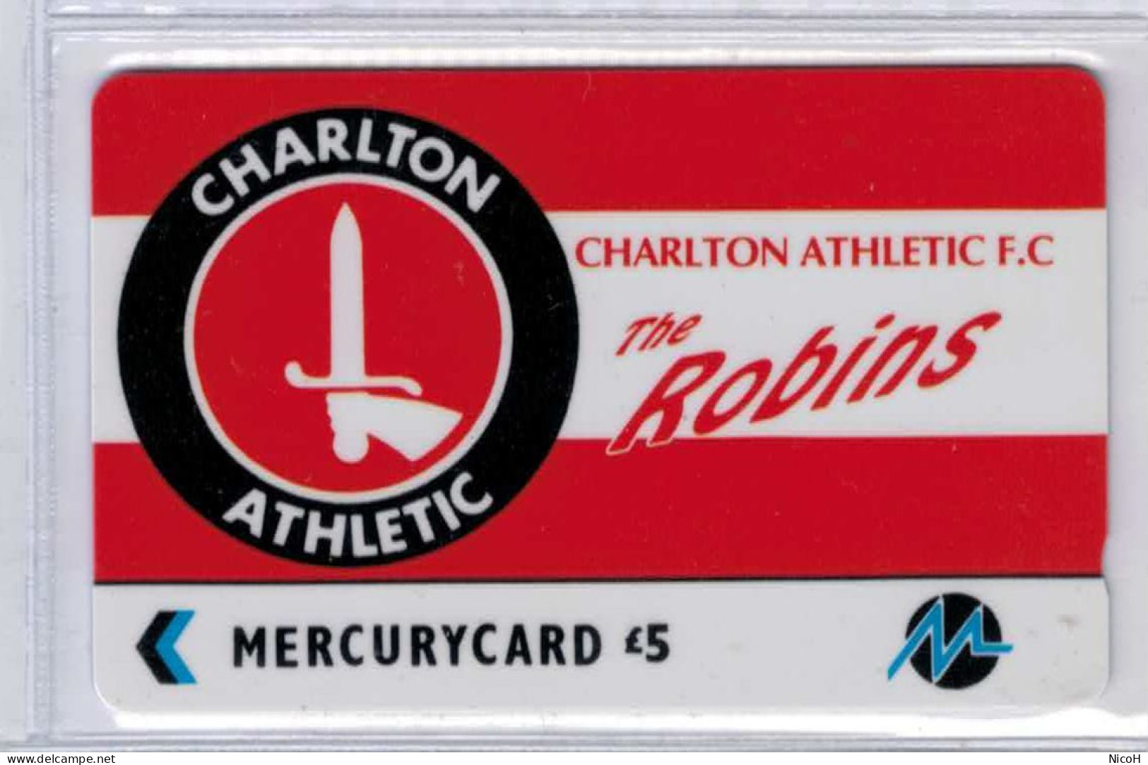 Charlton Athletic - Blason - Voir Scans - (A0807) - [ 4] Mercury Communications & Paytelco