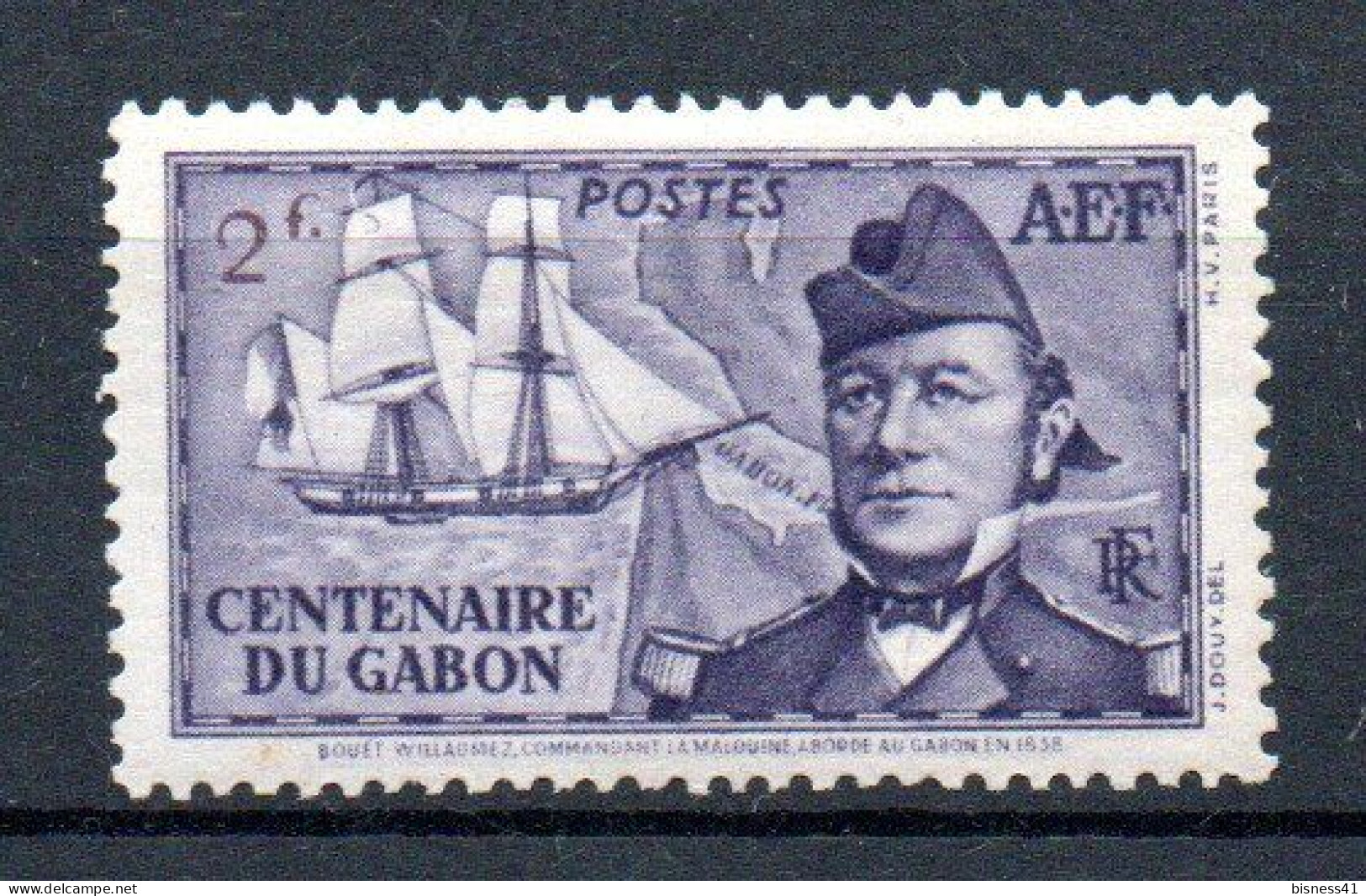 Col41 Colonies AEF Afrique équatoriale N° 69 Neuf XX MNH Cote 3,00 € - Unused Stamps