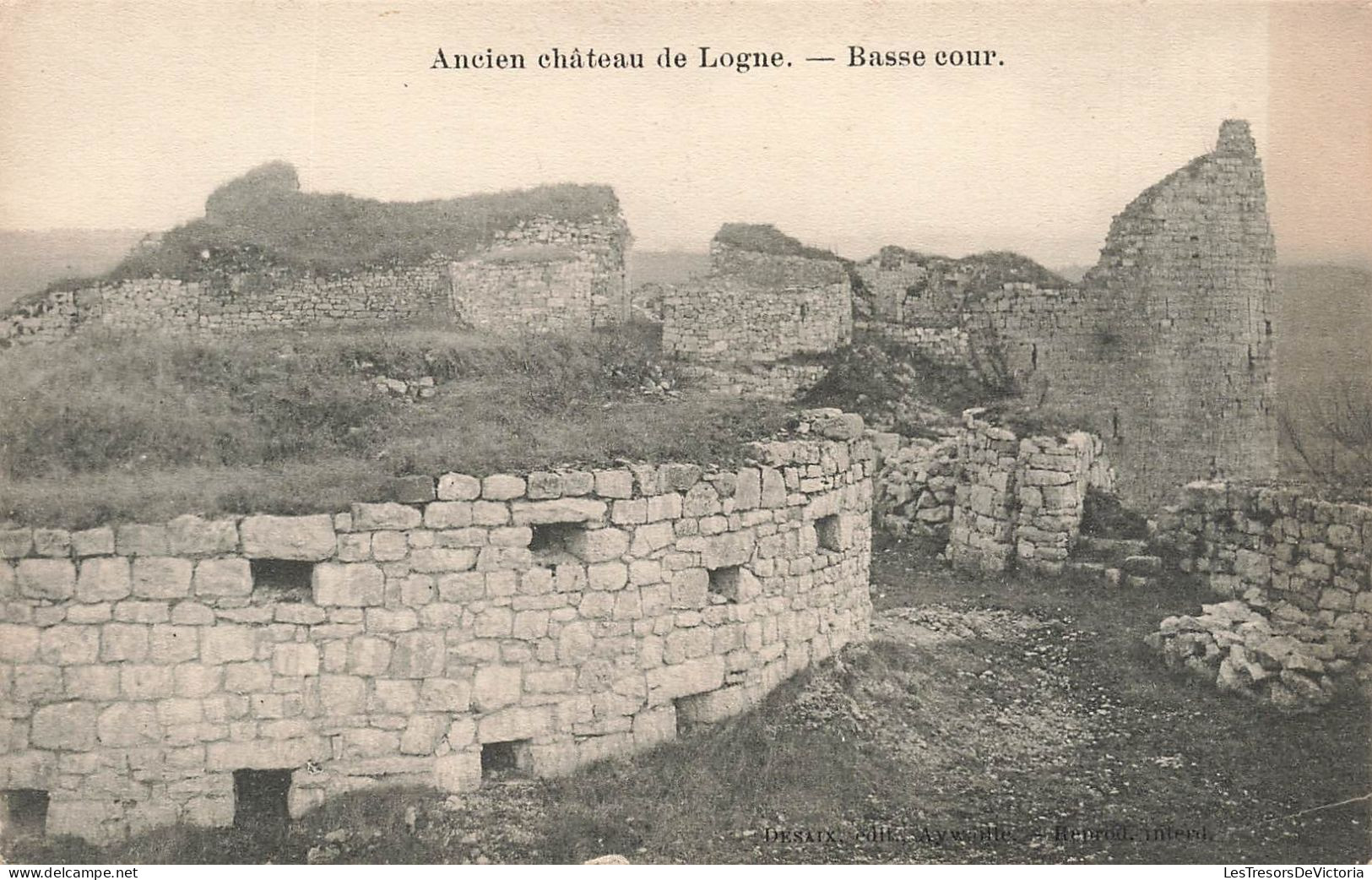 BELGIQUE - Ferrieres - Ancien Château De Logne - Basse Cour - Carte Postale Ancienne - Ferrieres