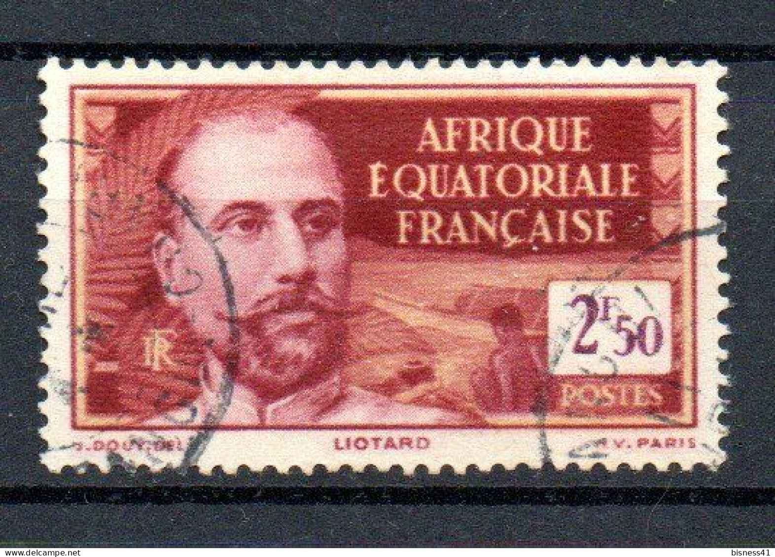 Col41 Colonies AEF Afrique équatoriale N° 86 Oblitéré  Cote 2,00 € - Used Stamps