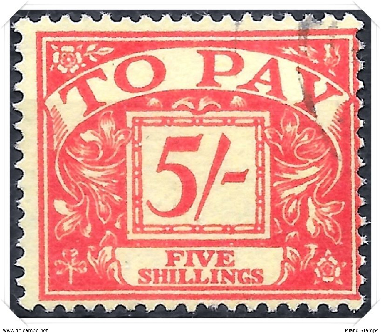 D66 1959-63 Crowns Watermark Postage Dues Used - Portomarken