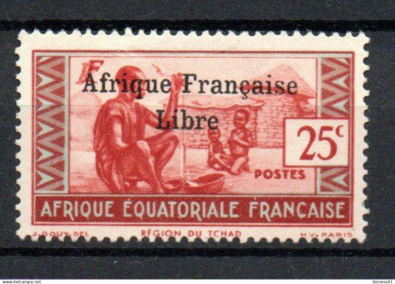 Col41 Colonies AEF Afrique équatoriale N° 99 Neuf (X)  Cote 11,00 € - Ungebraucht