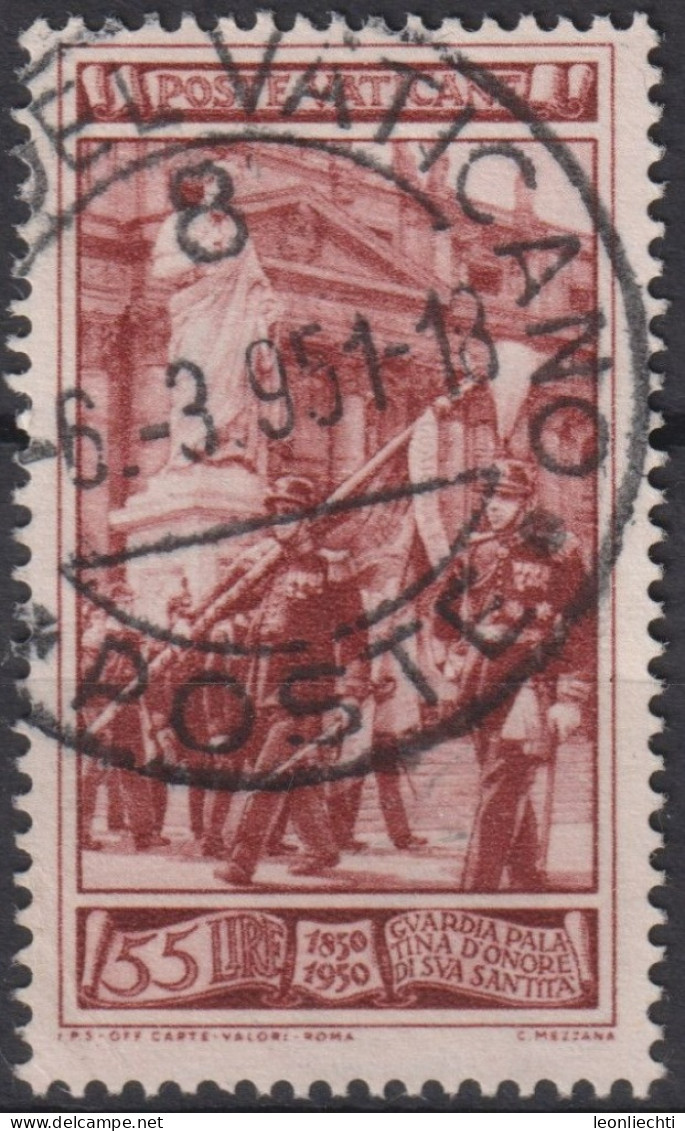 1950 El Salvador ° Mi:VA 173, Sn:VA 142, Yt:VA 160, Jubiläum Der Palatin -Wache /  Centenary Of The Palatine Guard - Usati