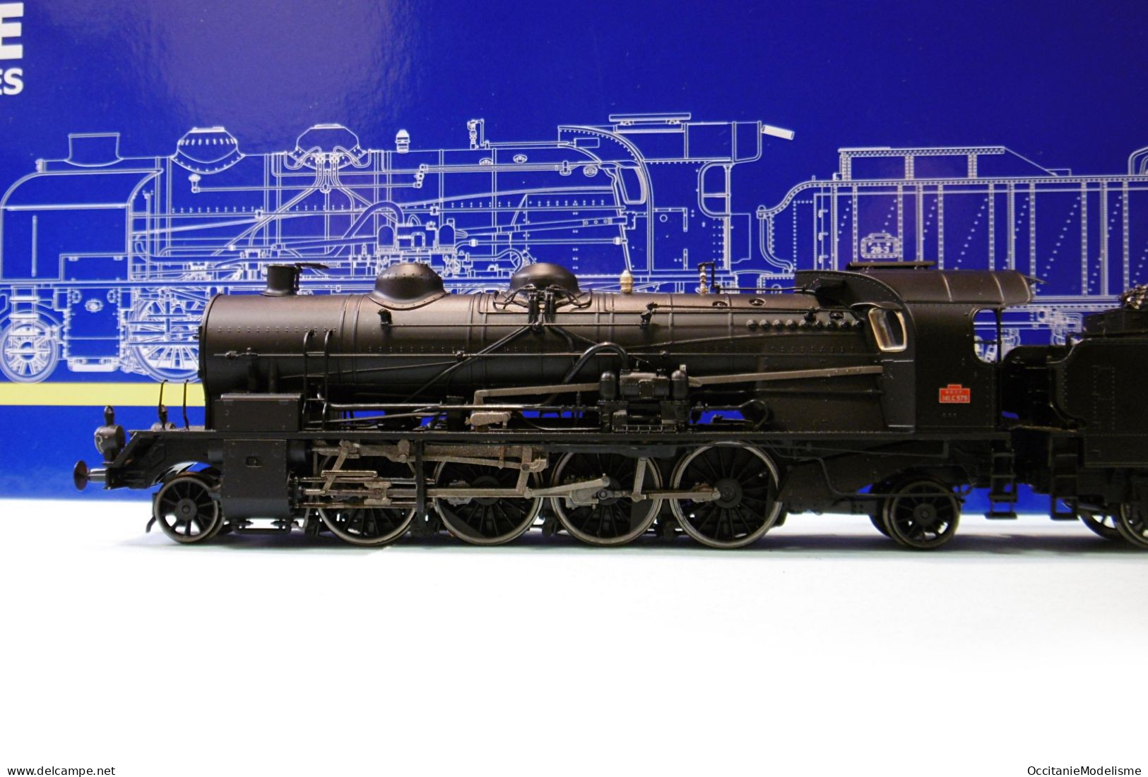 REE - Locomotive Vapeur 141 C 579 SNCF ép. III DCC Sound Réf. MB-158 S Neuf NBO HO 1/87 - Locomotives