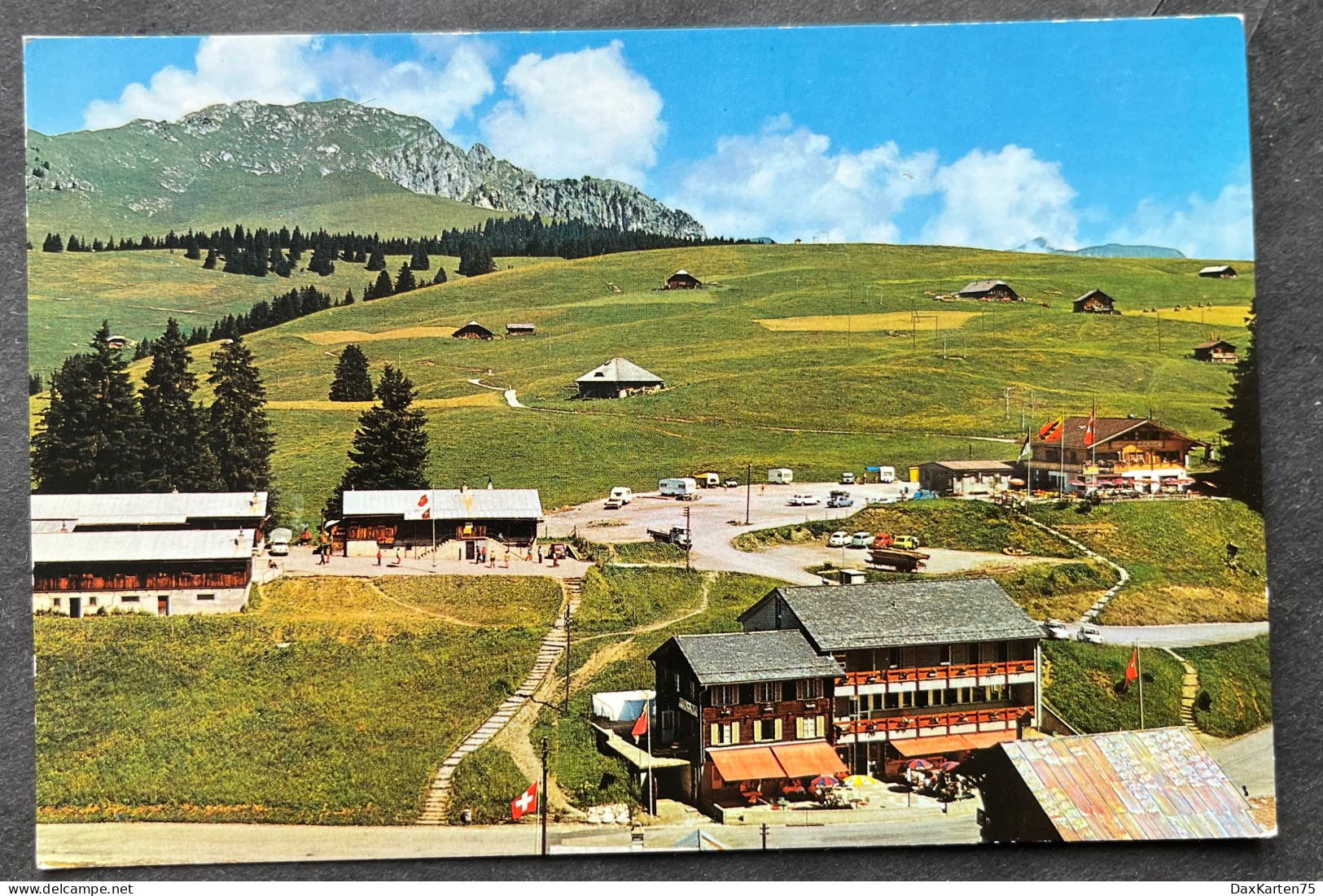 Jaunpass/ Gasthaus / Oldtimer Autos/ Photo Gyger Adelboden - Boltigen