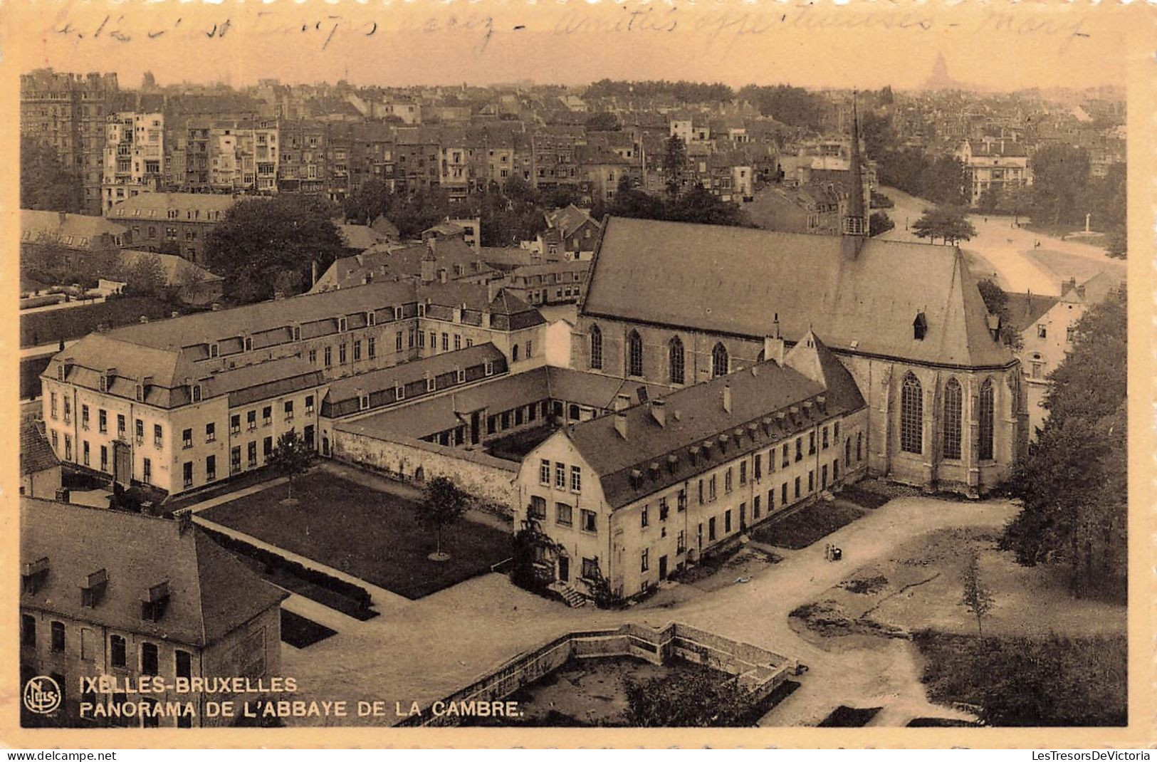 FRANCE - Bruxelles - Ixelles - Panorama De L'Abbaye De La Cambre - Carte Postale Ancienne - Elsene - Ixelles