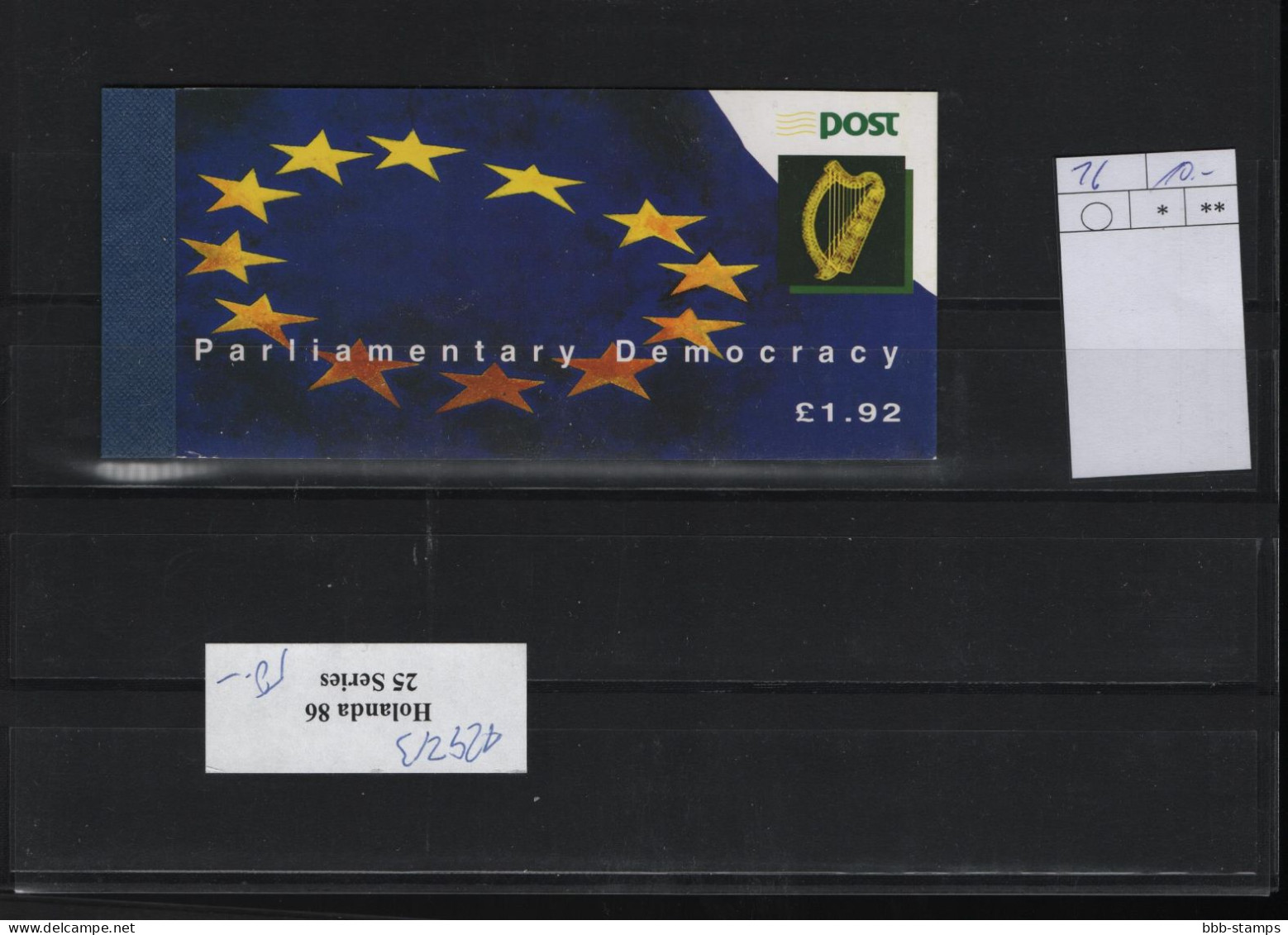 Irland Michel Cat.No. Mnh/** Booklet 26 - Postzegelboekjes
