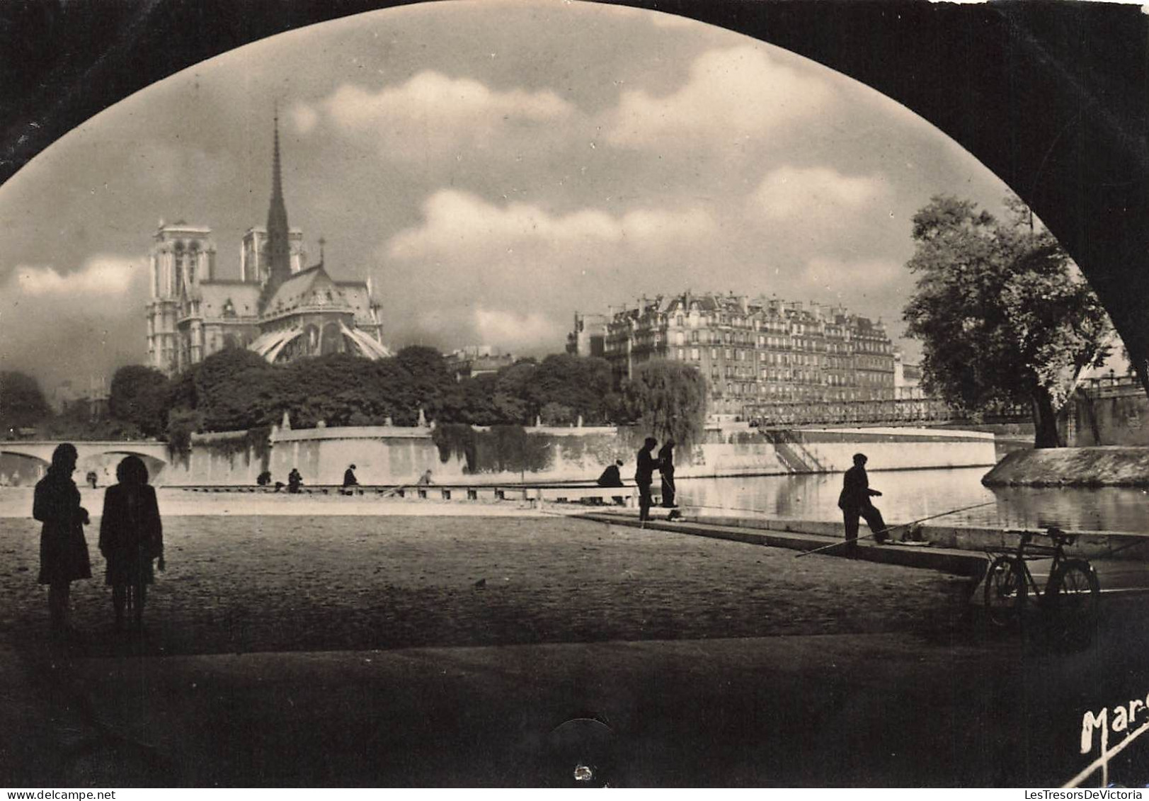 FRANCE - Paris - L'Ile De La Cité - Notre Dame Et Le Pont De L'Archevêché - Carte Postale Ancienne - Eglises