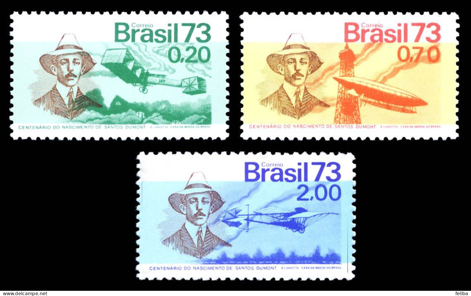 Brazil 1973 Unused - Unused Stamps