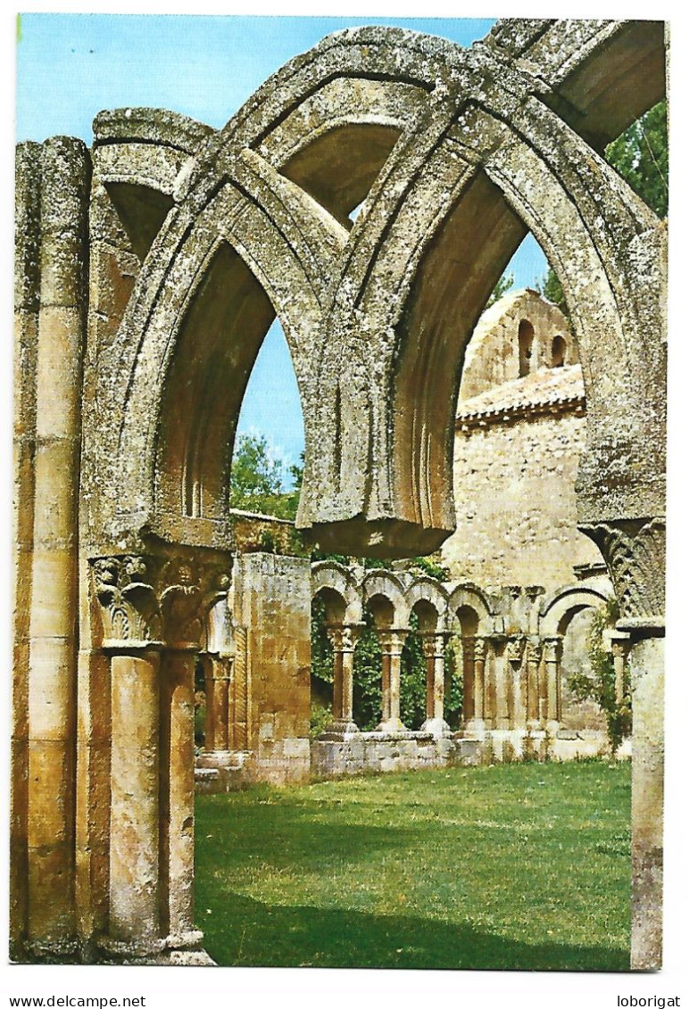 DETALLE DEL CLAUSTRO.- SAN JUAN DE DUERO / SORIA.- ( ESPAÑA ) - Soria