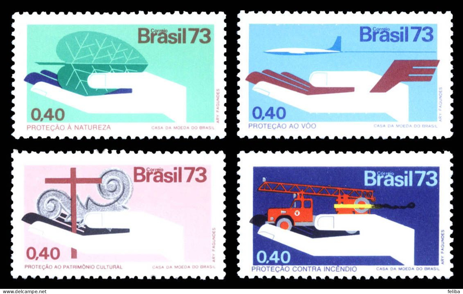 Brazil 1973 Unused - Unused Stamps