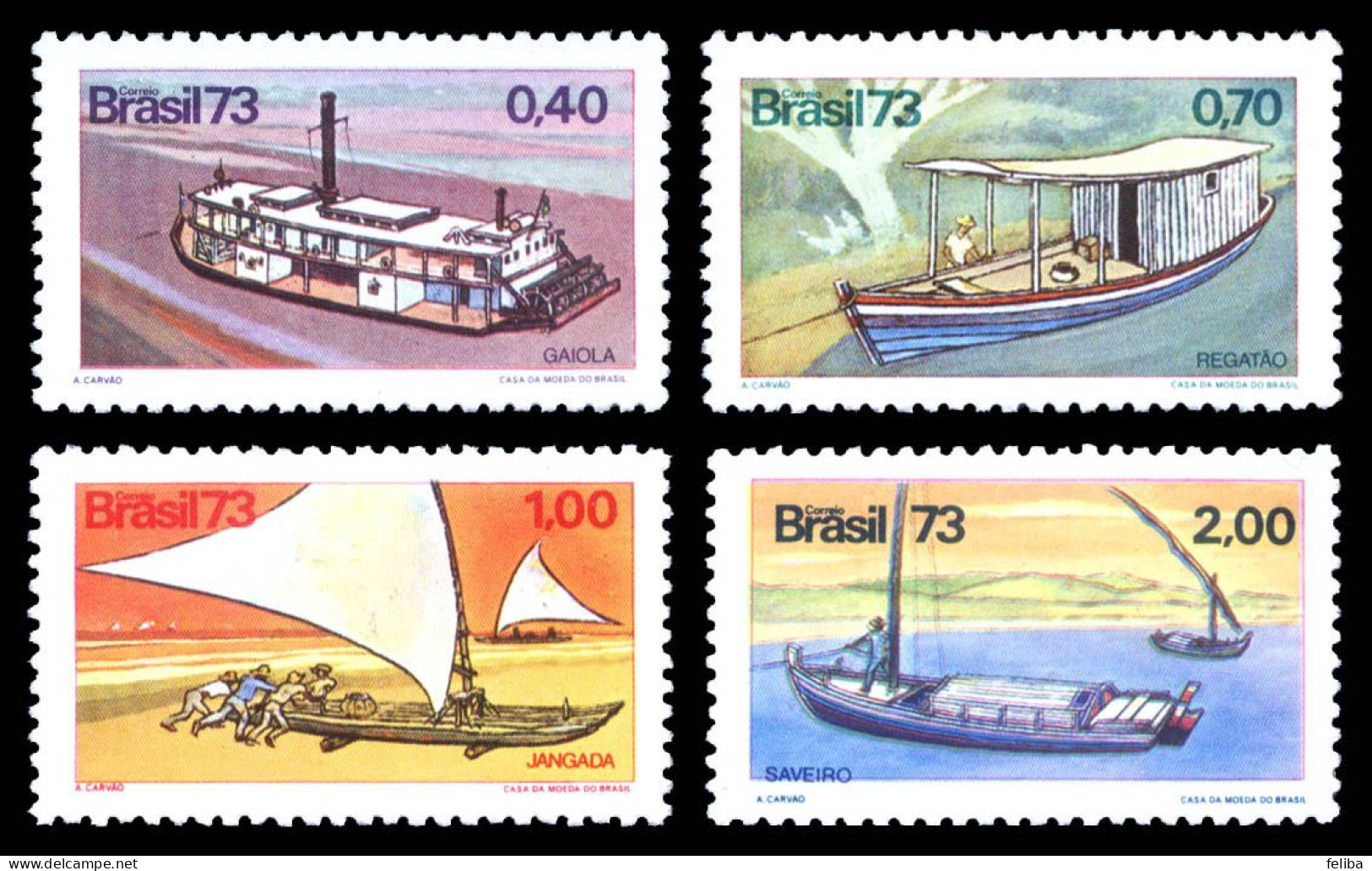 Brazil 1973 Unused - Unused Stamps