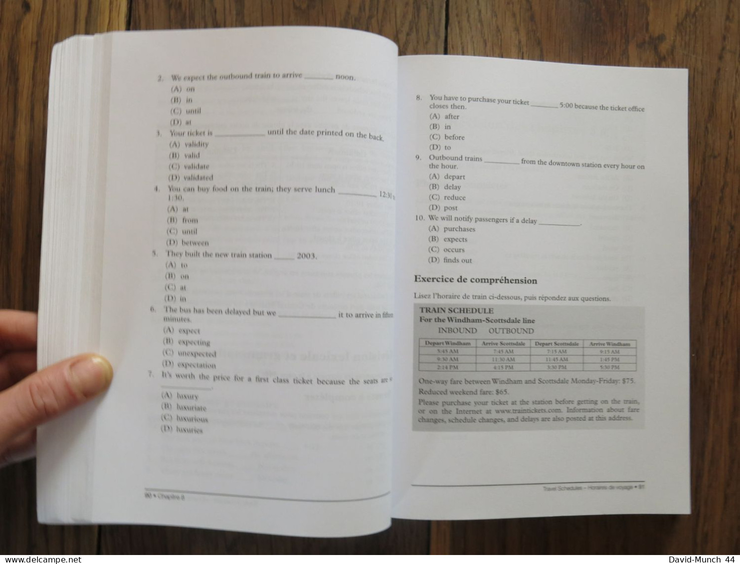 Vocabulaire et grammaire pour le TOEIC 2e édition de Lin Lougheed. Pearson. 2014