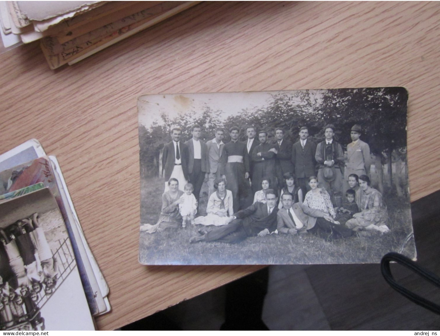 Beograd Group Orthodox Priest Old Photo Postcards - Serbie