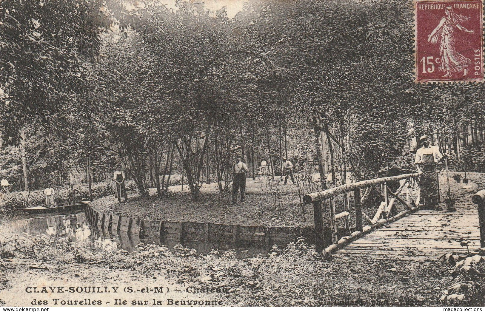 Claye Souilly (77 - Seine Et Marne ) Château Des Tourelles .Ile Sur La Beuvronne - Claye Souilly