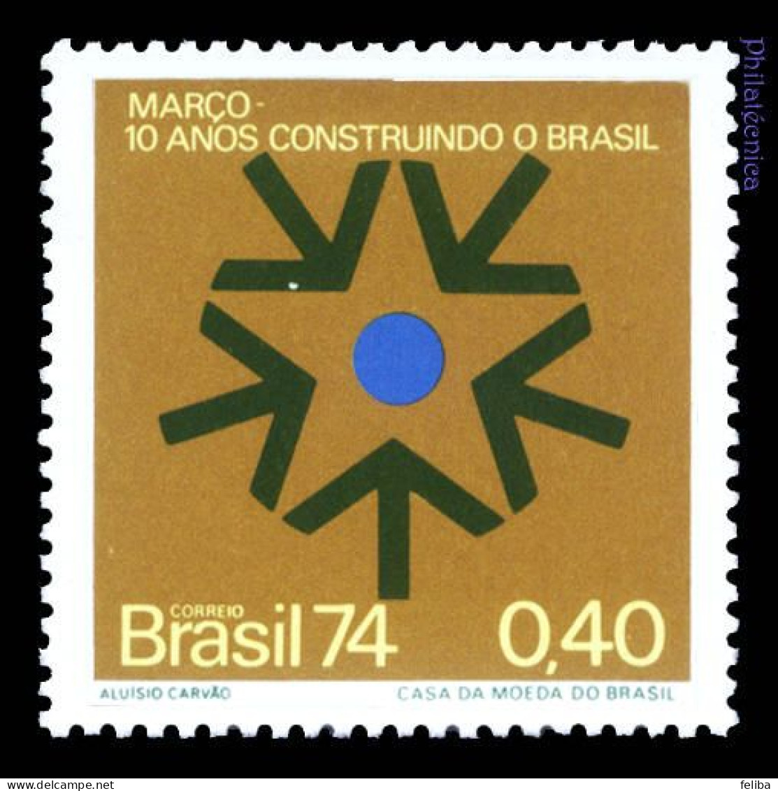 Brazil 1974 Unused - Unused Stamps