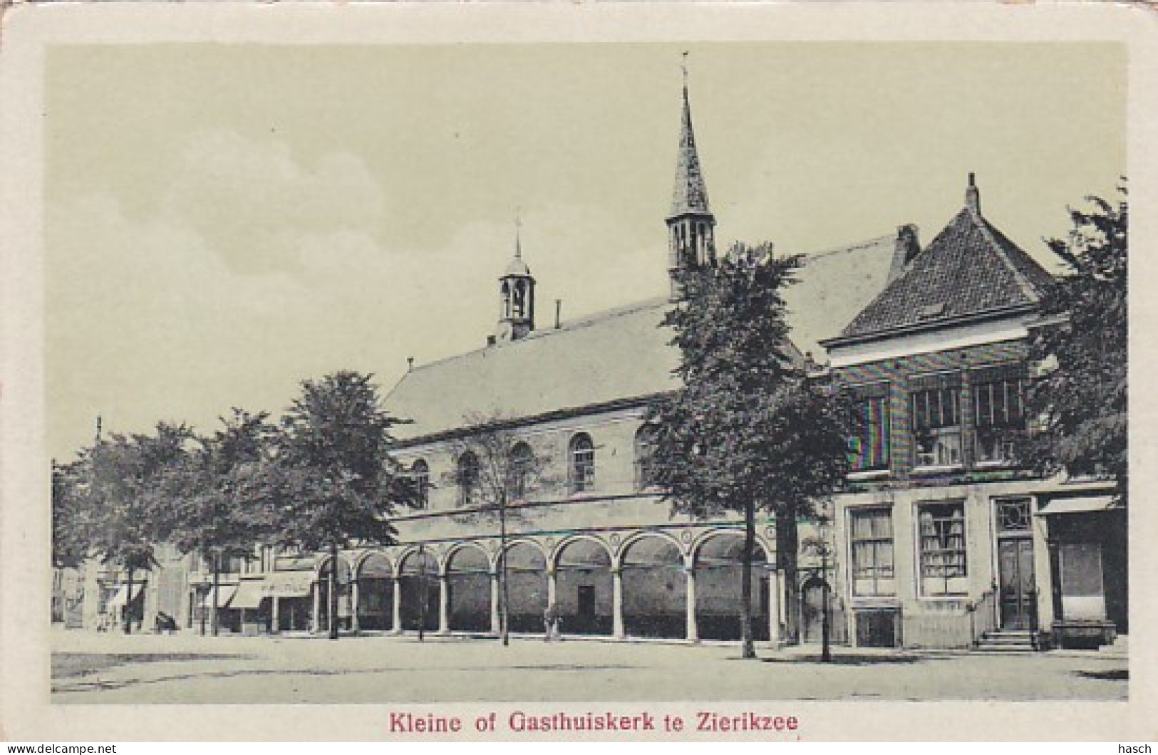 260310Zierikzee, Kleine Of Gasthuiskerk. (zie Hoeken) - Zierikzee