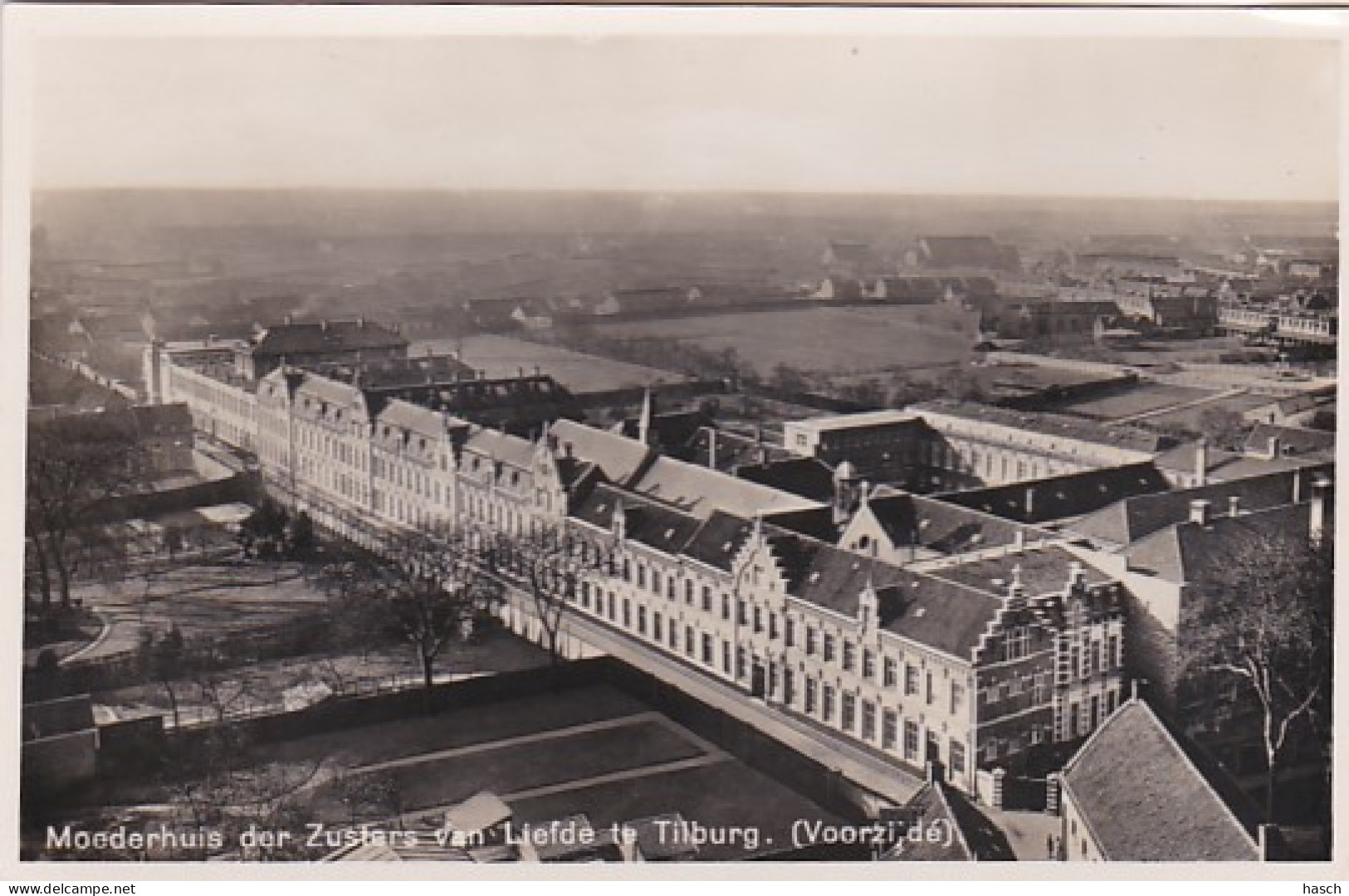 260393Tilburg, Moederhuis Der Zusters Van Liefde Te Tilburg (voorzijde)(FOTO KAART) - Tilburg