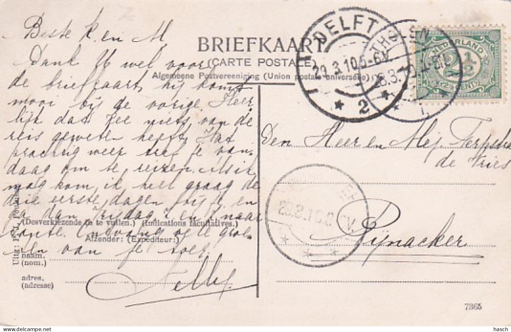 2603110Tolen, Gezicht Op Buitenzorg – 1910 - Tholen