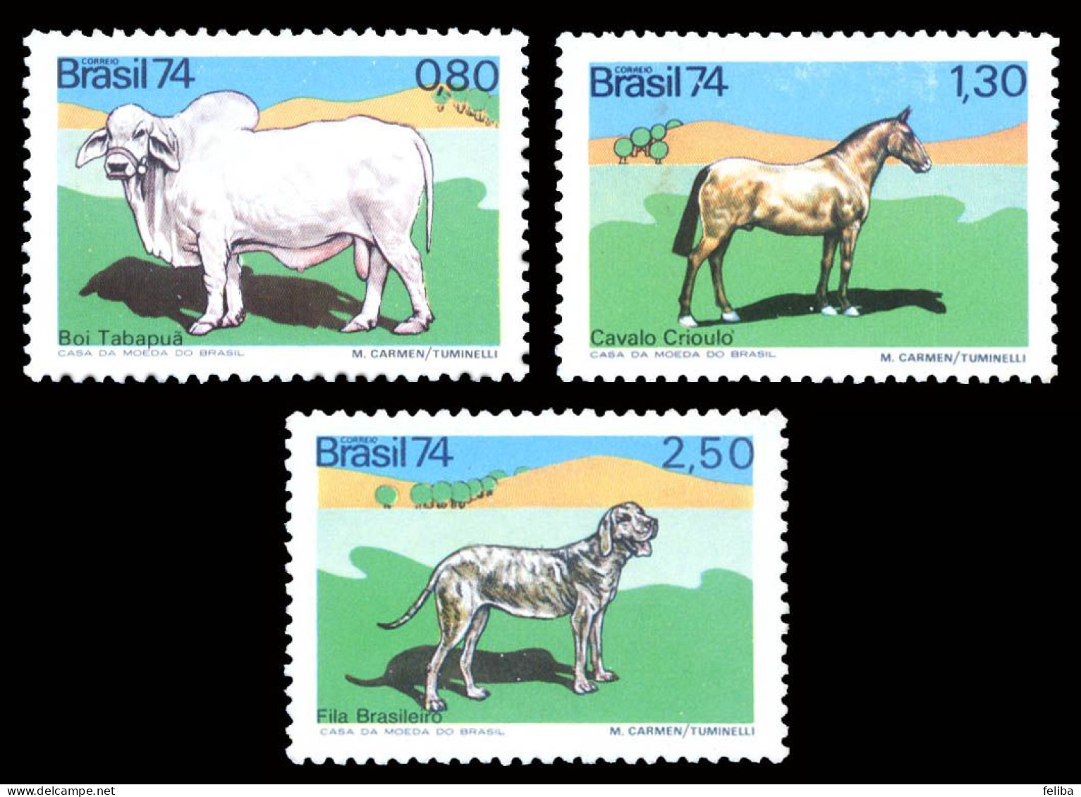 Brazil 1974 Unused - Unused Stamps