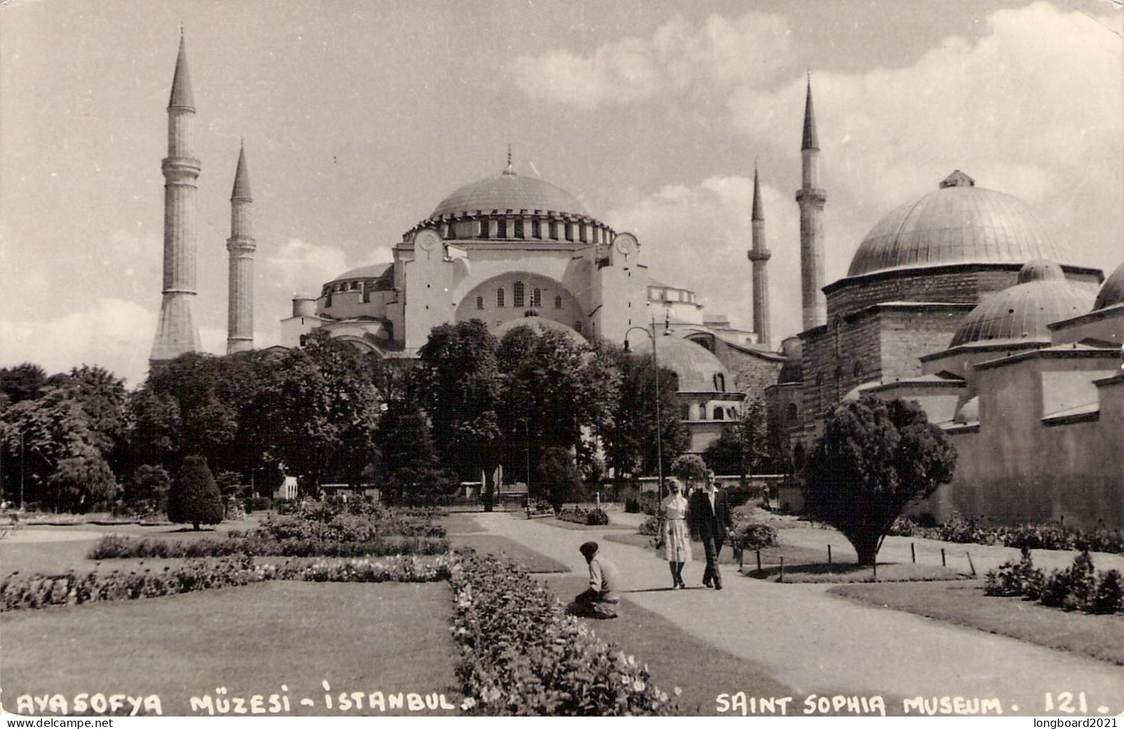 TURKEY - PICTURE POSTCARD 1960 - ANDERLECHT/BE  / 6053 - Storia Postale