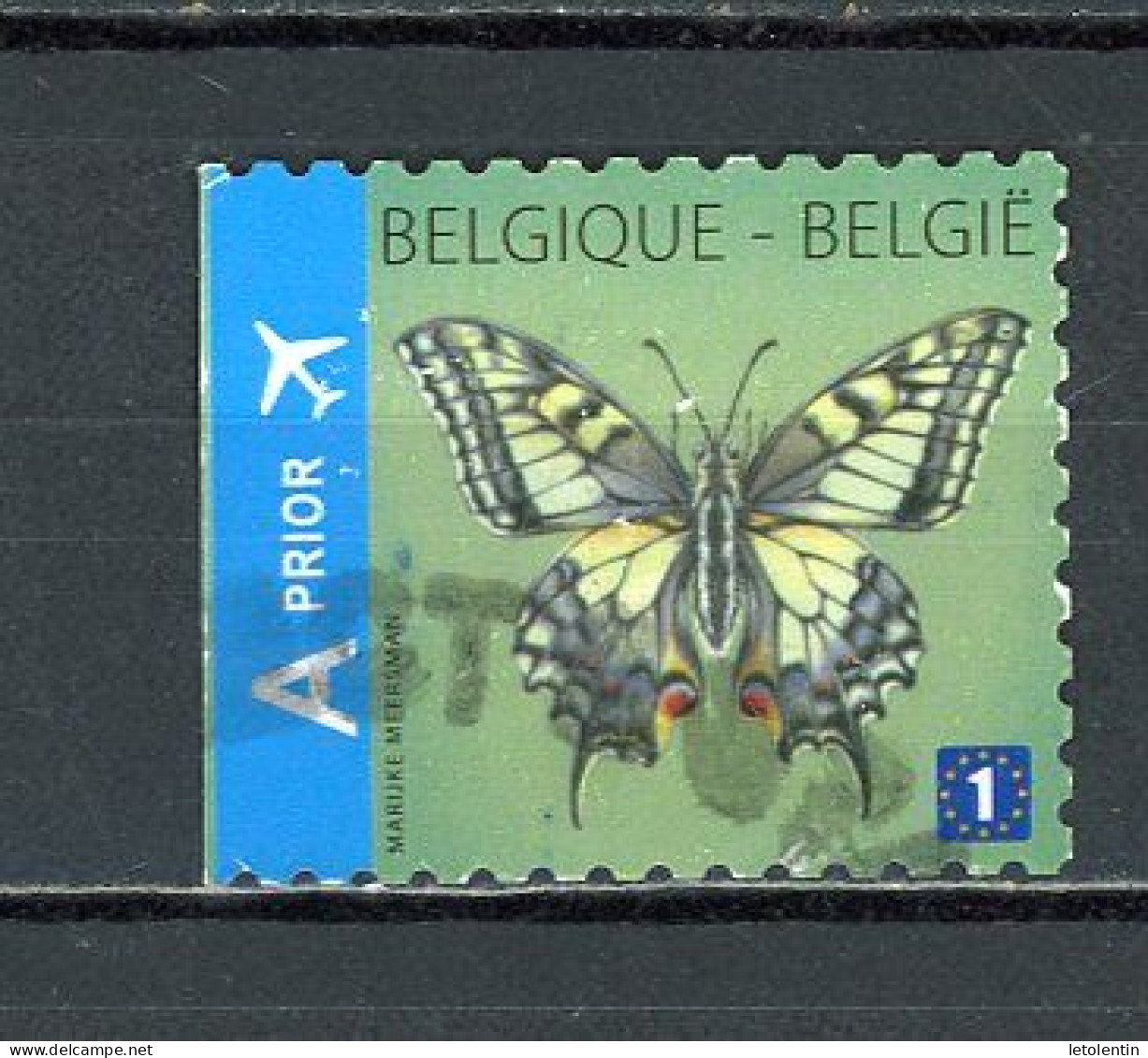 BELGIQUE:  PAPILLON - N° Yvert 4235 Obli. - Used Stamps