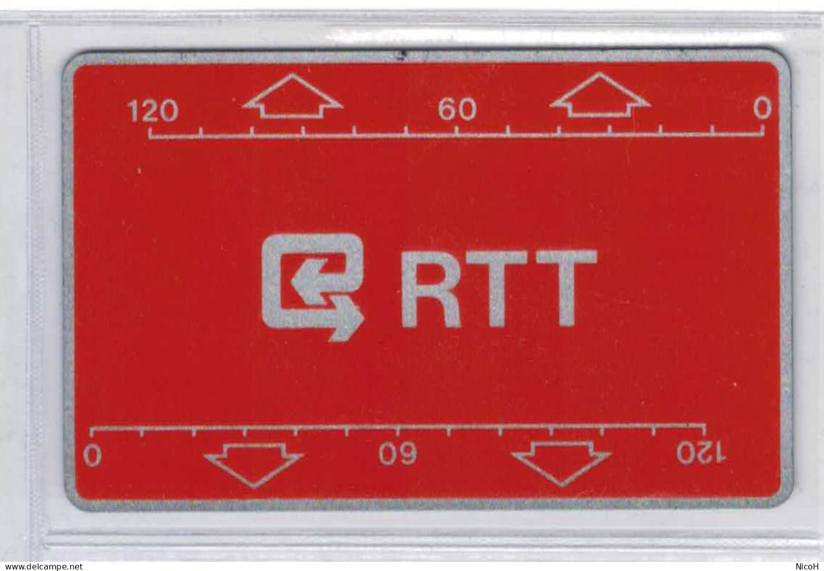 Carte Service RTT - RARE - CN : 03 Xxx Xxx - Voir Scans - (A1801) - [3] Dienst & Test