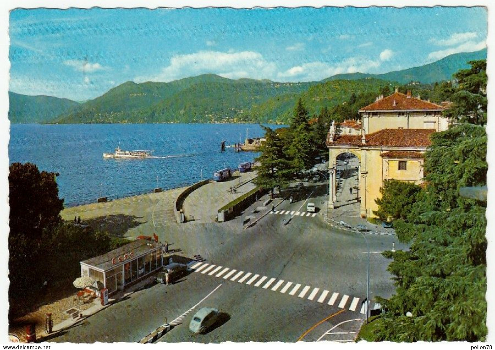 LUINO - LAGO MAGGIORE - 1965 - DISTRIBUTORE BENZINA ESSO - Luino