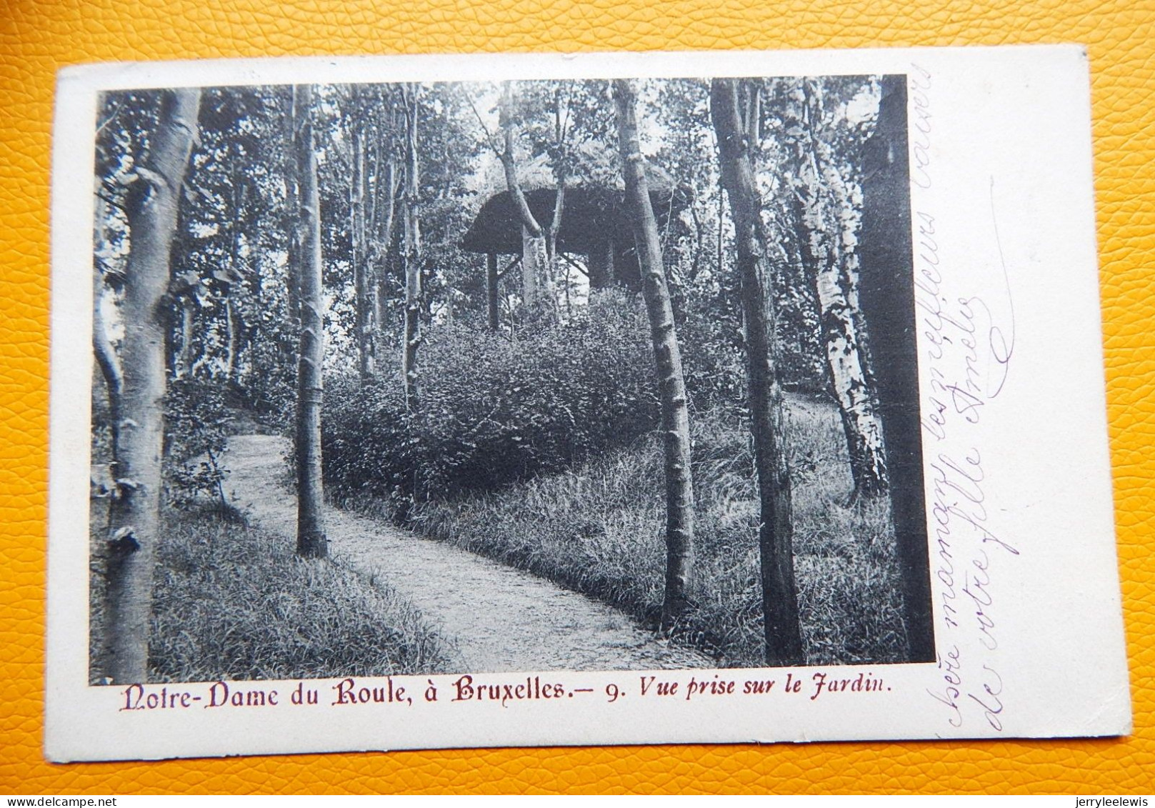 BRUXELLES  -  Notre-Dame De Roulé - Vue Prise Sur Le Jardin  -  1907 - Enseignement, Ecoles Et Universités