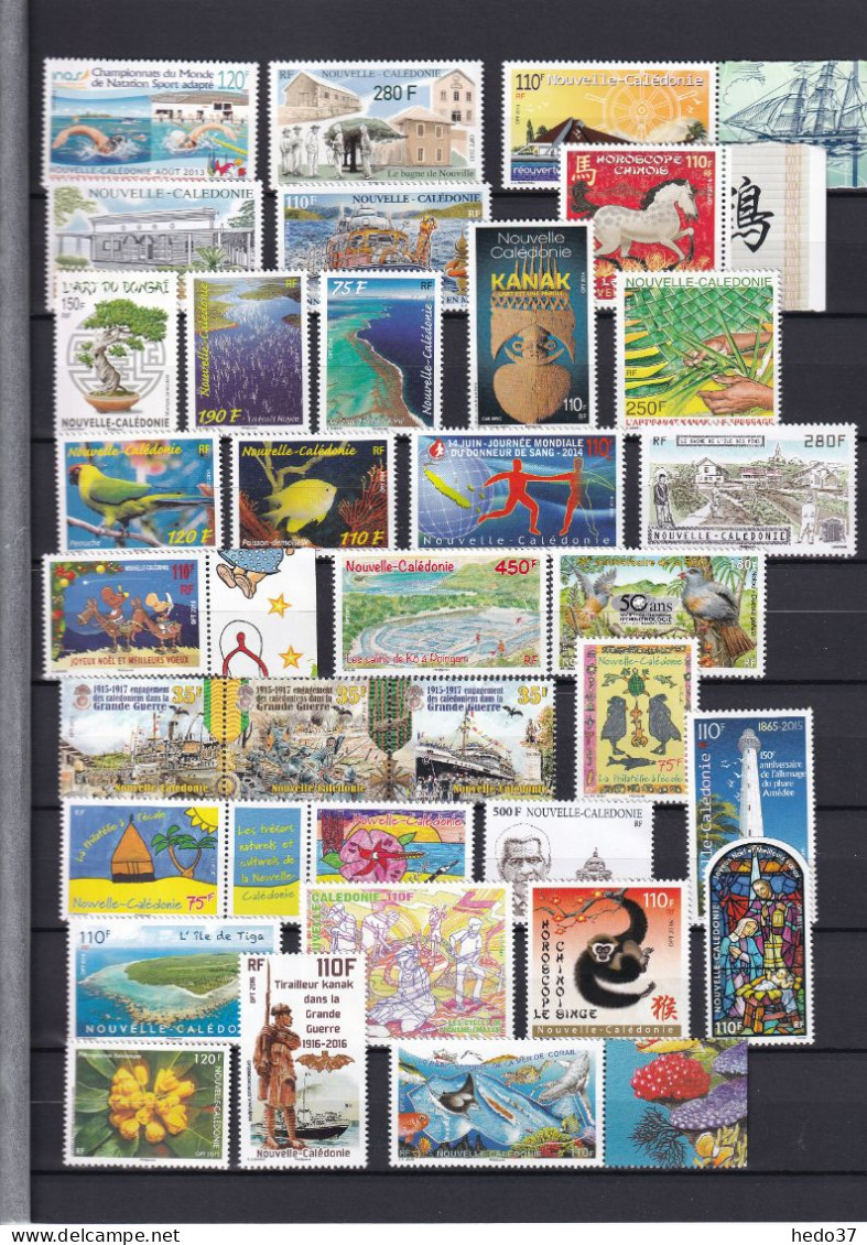 Nouvelle Calédonie - 30% Sous Faciale - Collection 2014/2022 - Neuf ** Sans Charnière - TB - Unused Stamps