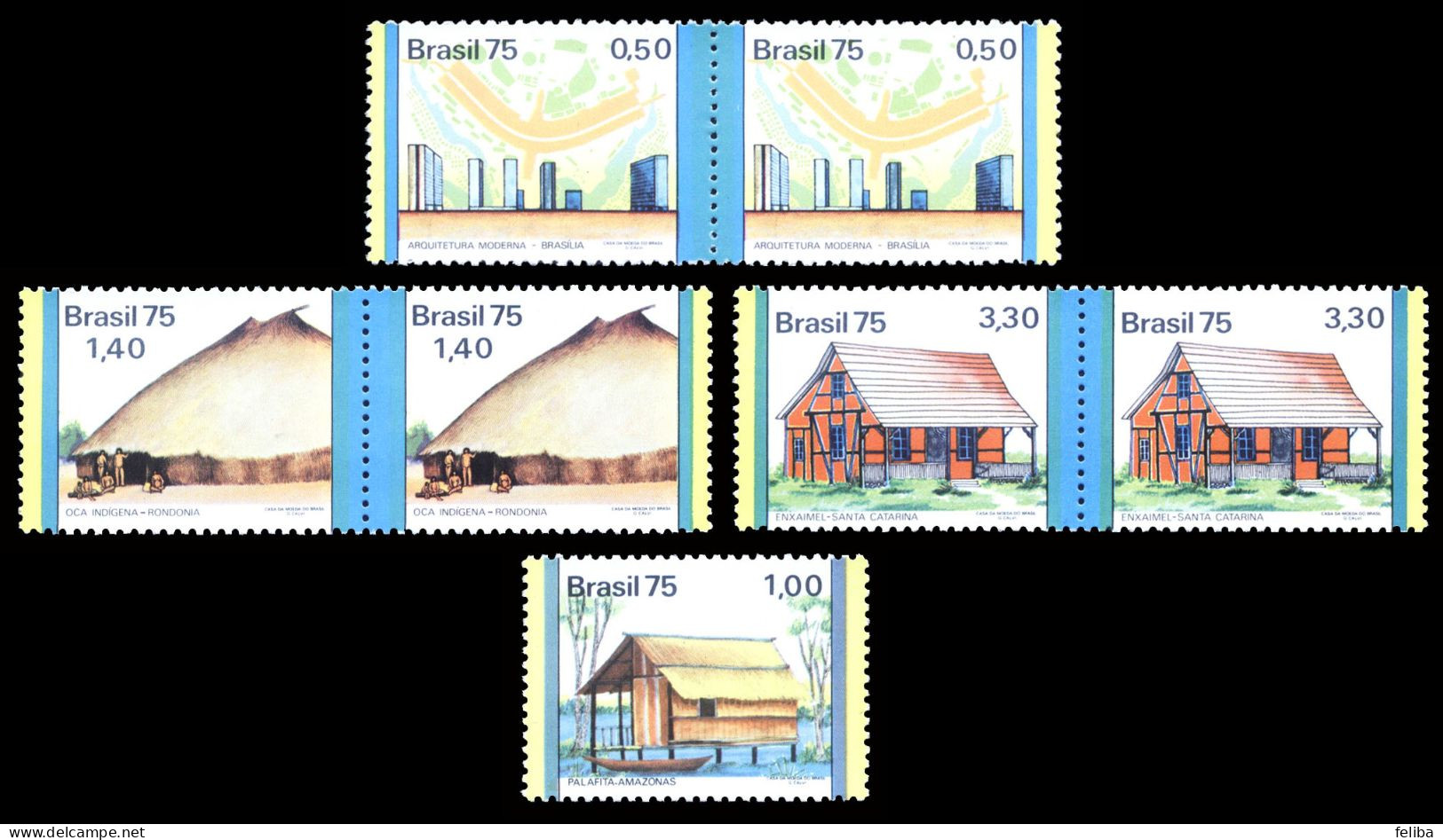 Brazil 1975 Unused - Unused Stamps