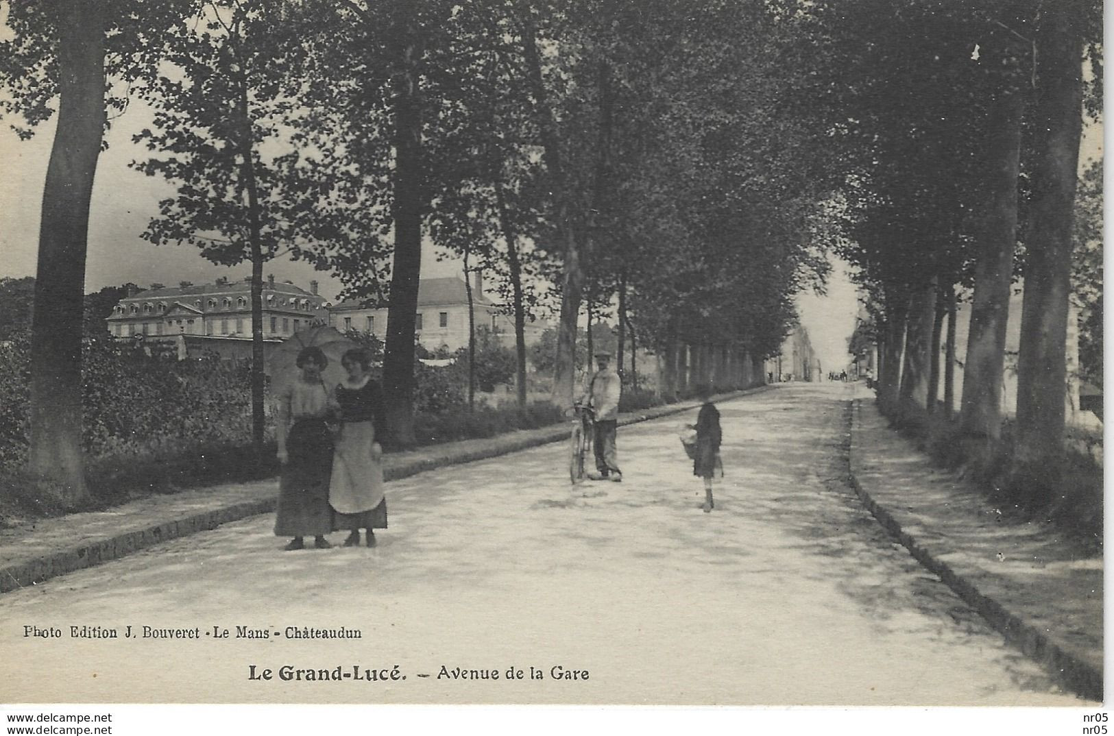 72 - LE GRAND LUCE ( Sarthe )    - Avenue De La Gare - Le Grand Luce