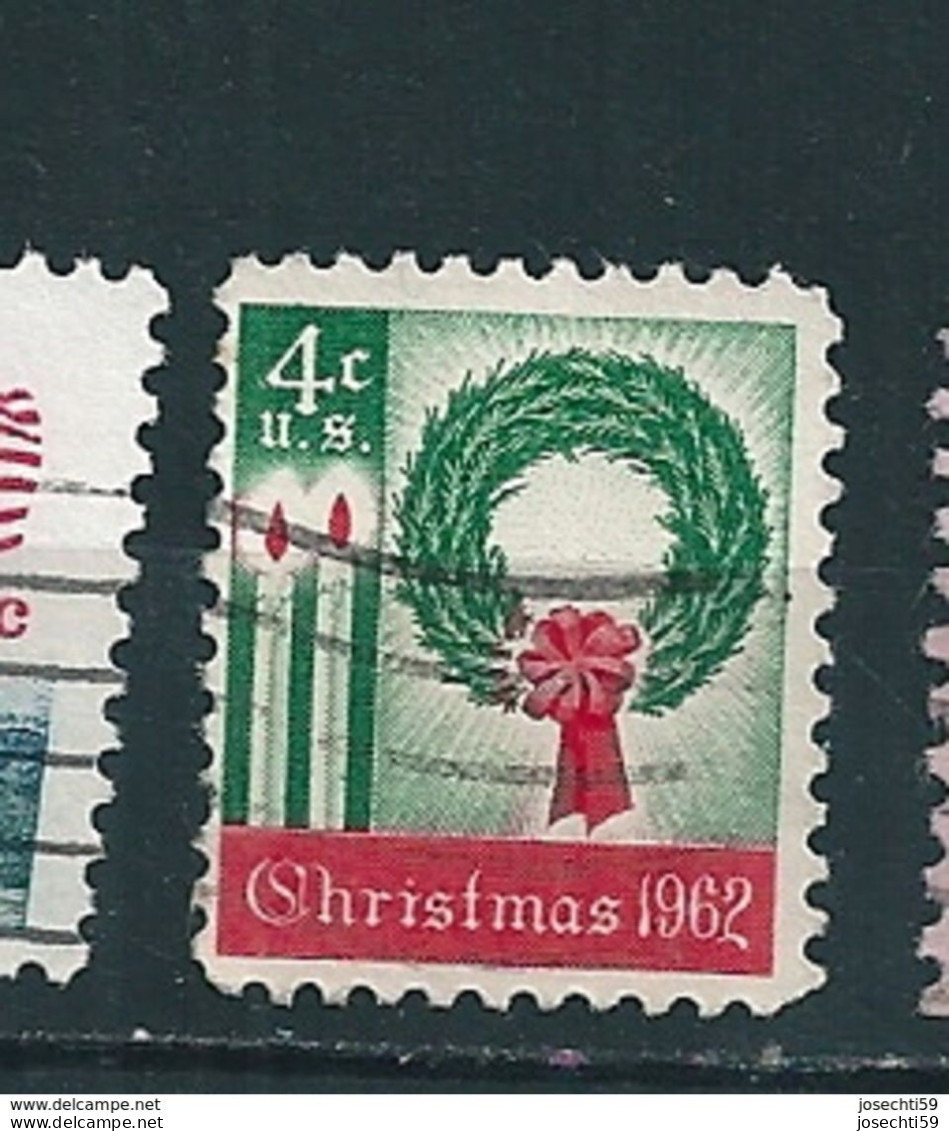 N°738 Noël 1962  Timbre  Etats Unis (1962) Oblitéré  USA United States Stamp - Gebraucht