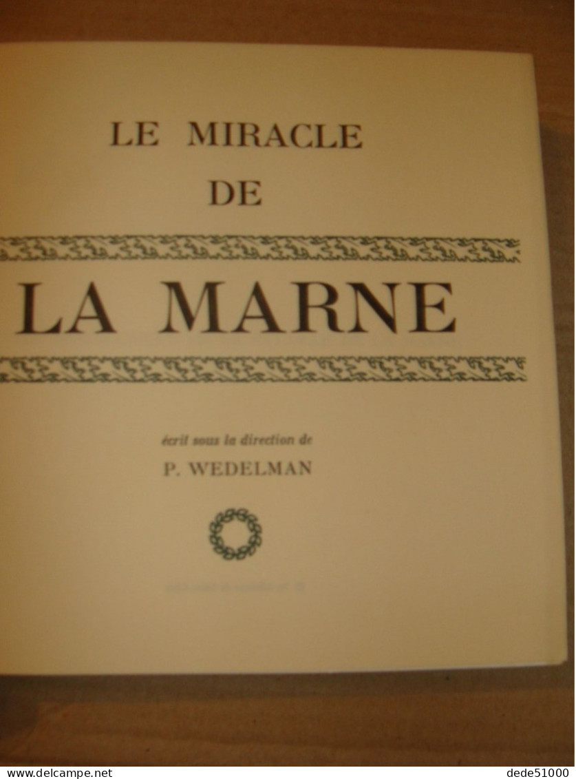 Le Miracle De La Marne De P. WEDELMAN - Guerre 1914-18