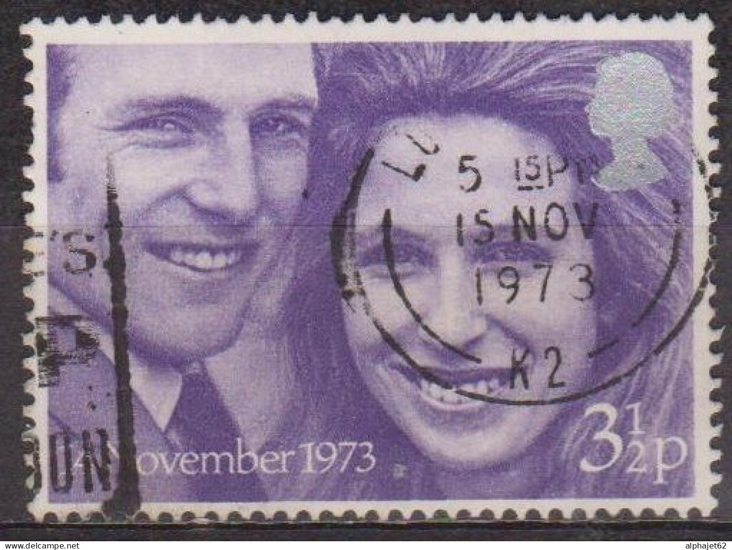 Mariage Princier - GRANDE BRETAGNE - Anne Et Mark - N° 700 - 1974 - Used Stamps