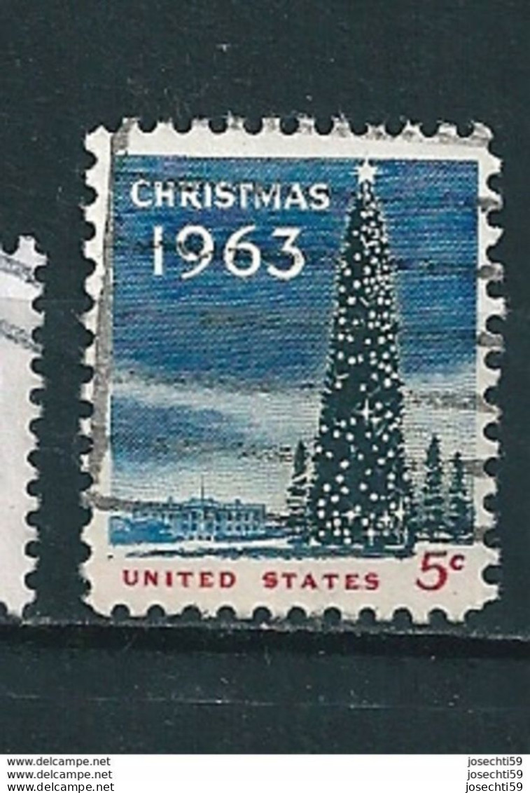 N° 755 Maison Blanche Et Arbre De Noël Stamp Timbre Etats-Unis (1963) Oblitéré USA - Oblitérés