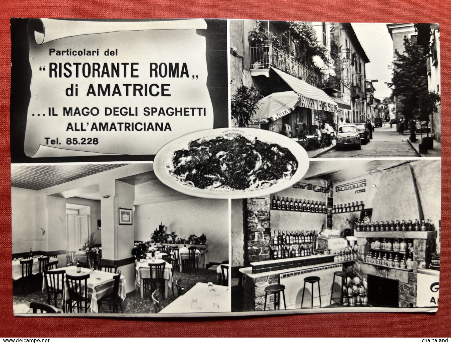 Cartolina - Ristorante Roma Di Amatrice - Vedute Diverse - 1965 - Rieti