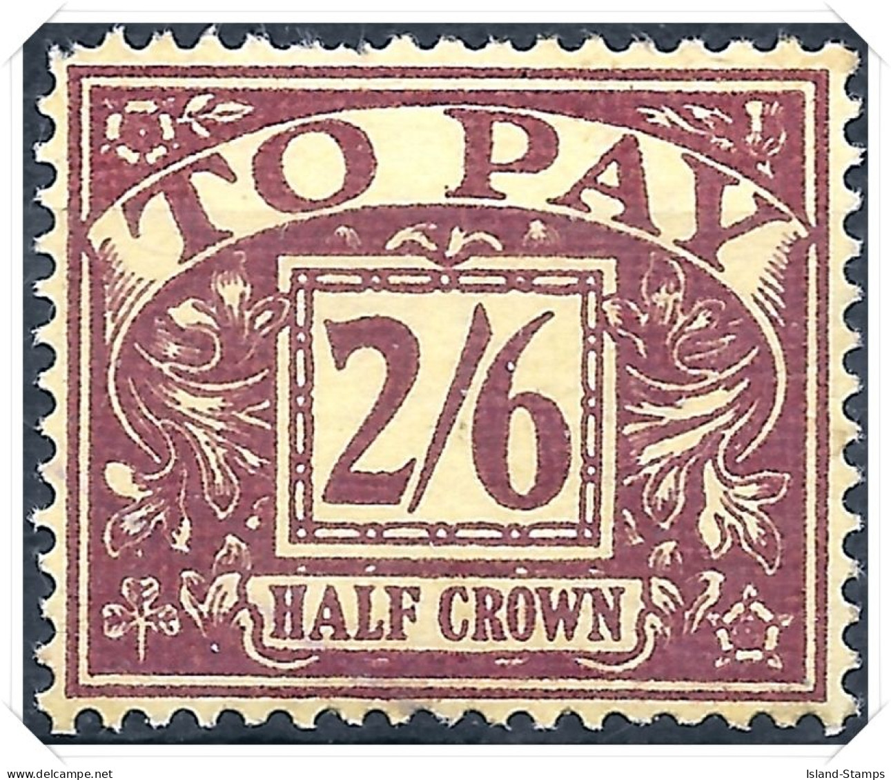 D45 1954-55 Tudor Crown Postage Dues Mounted Mint Hrd2d - Impuestos