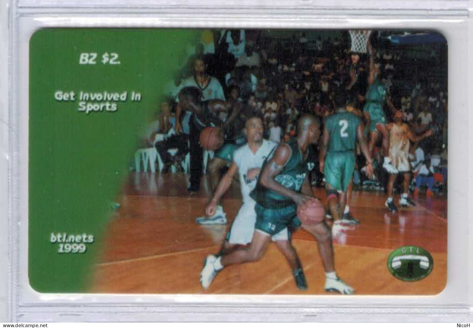 Basket Ball - Code Non Gratté - Voir Scans - (A2905) - Belize