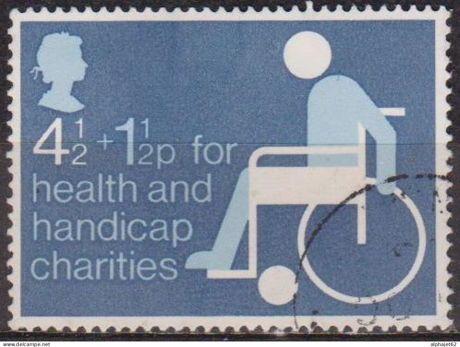 Bienfaisance - GRANDE BRETAGNE - Au Profit Des Handicapés - N° 746 - 1975 - Usati