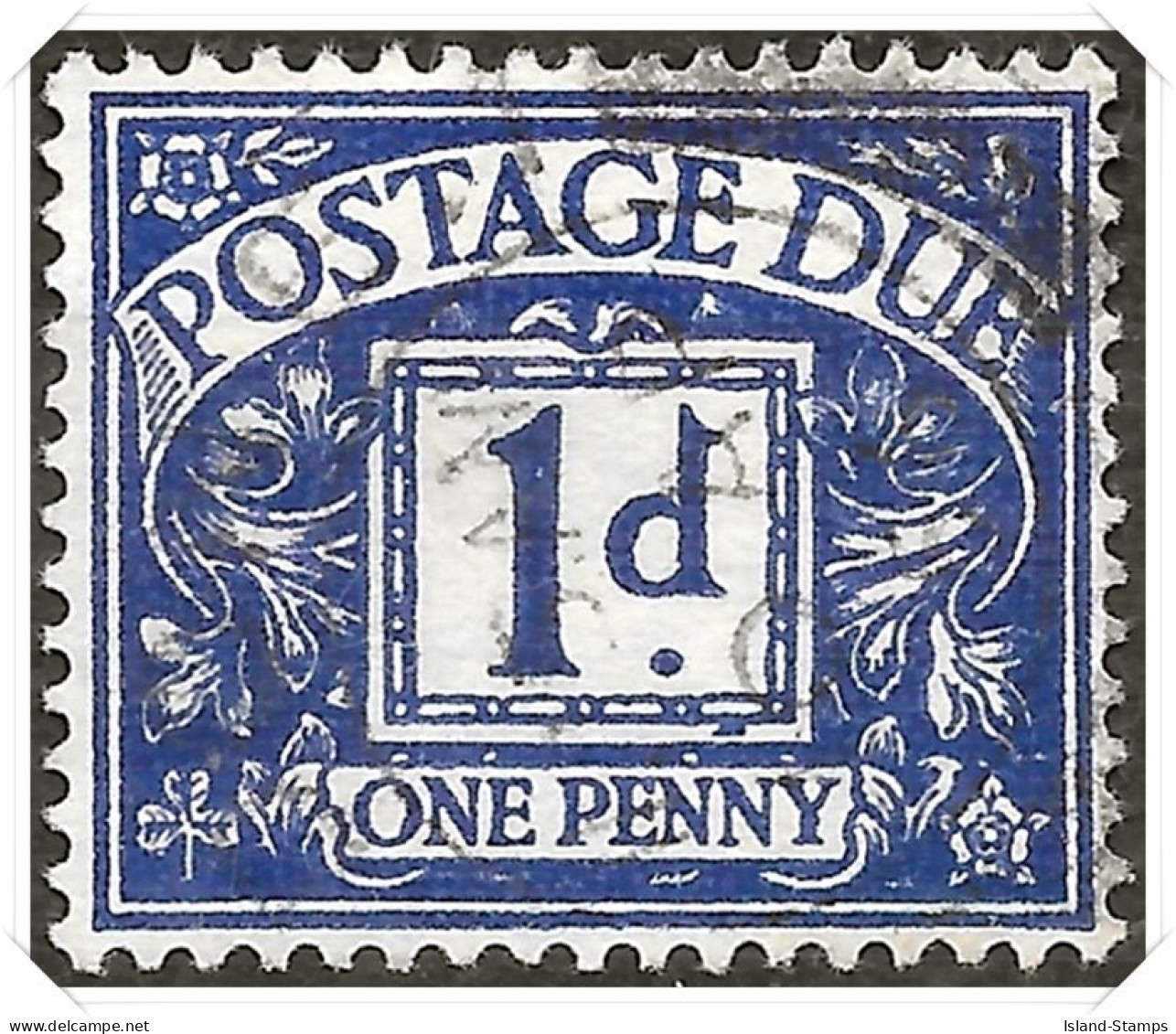 D36 1951-52 George Vi Colours Change Postage Dues Used Hrd2d - Portomarken