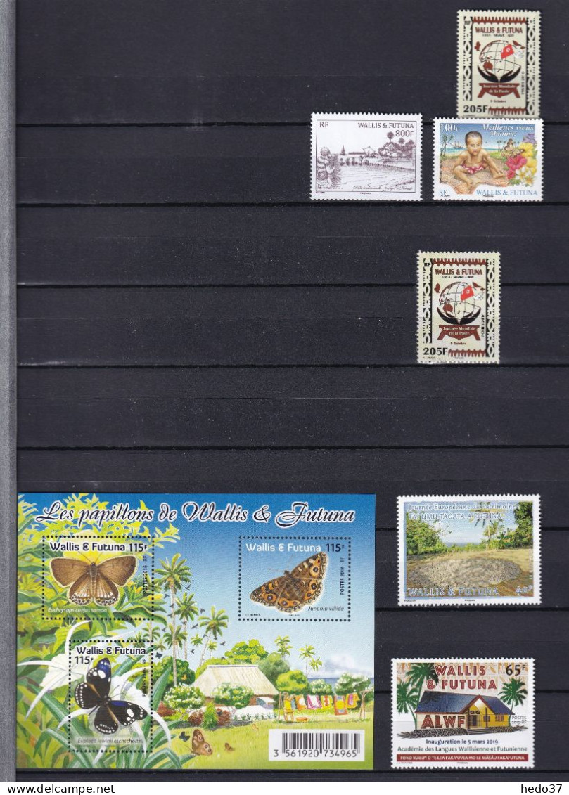 Wallis Et Futuna - 30% Sous Faciale - Collection 2014/2022 - Neuf ** Sans Charnière - TB - Unused Stamps