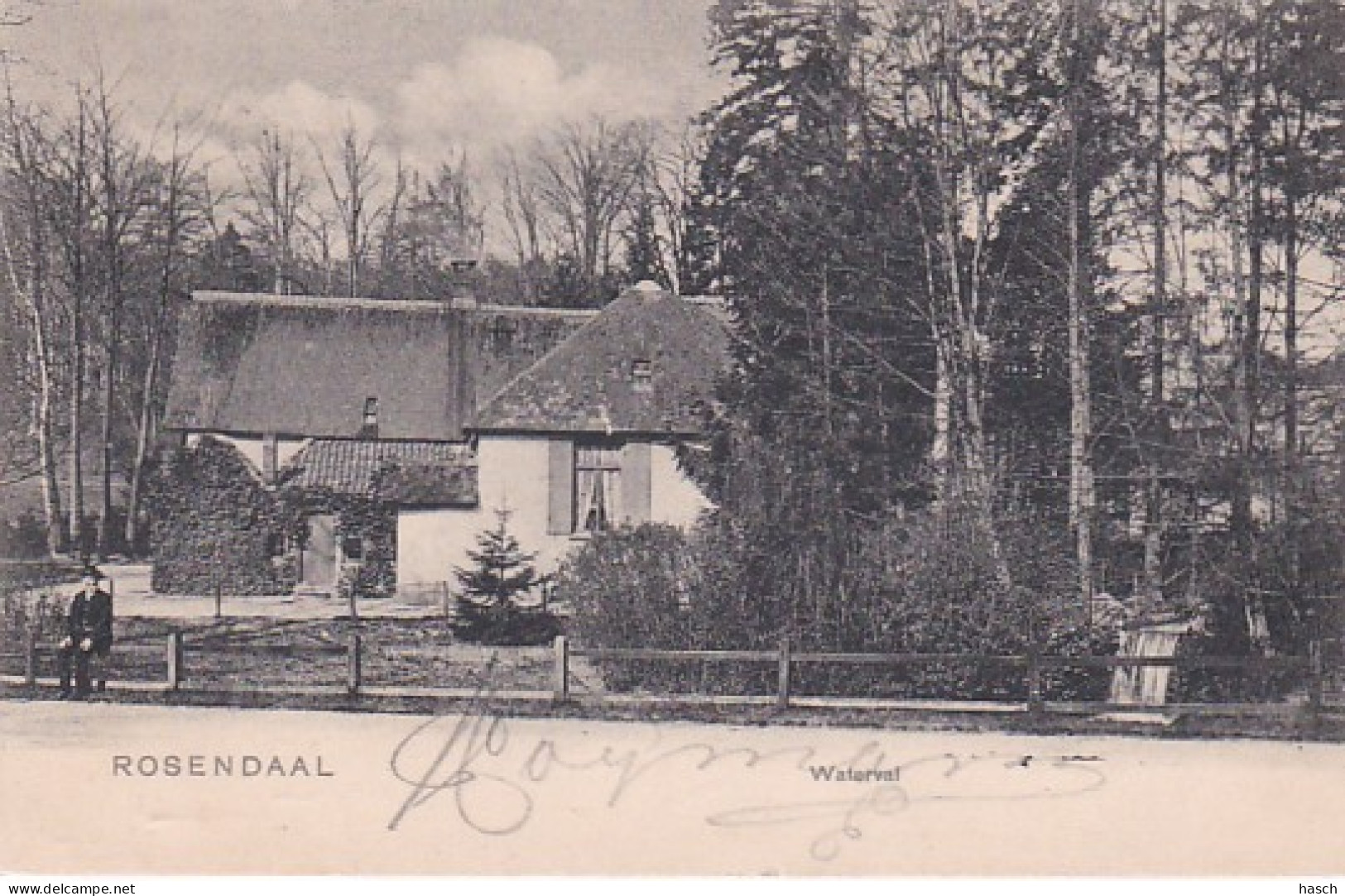 2603123Rosendaal, Waterval. (poststempel 1905) - Velp / Rozendaal