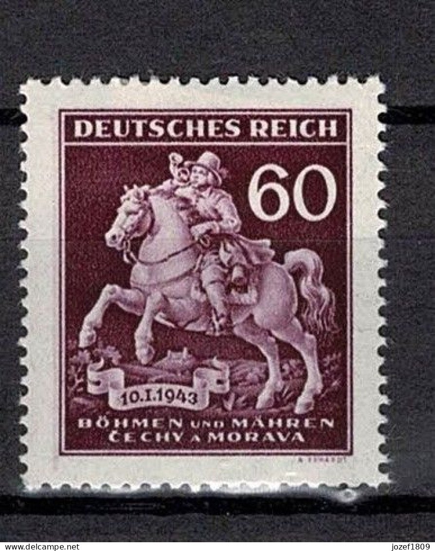 Bohemia And Morovia 1943 Stamp Day - Andere & Zonder Classificatie