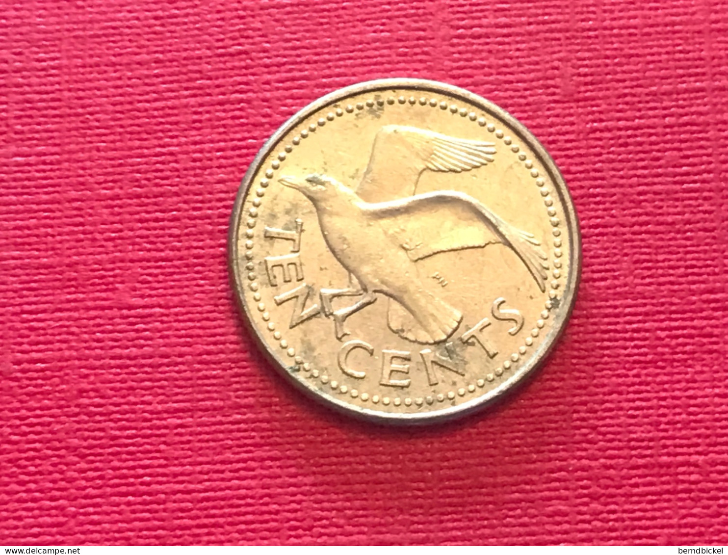 Münze Münzen Umlaufmünze Barbados 10 Cents 1996 - Barbades
